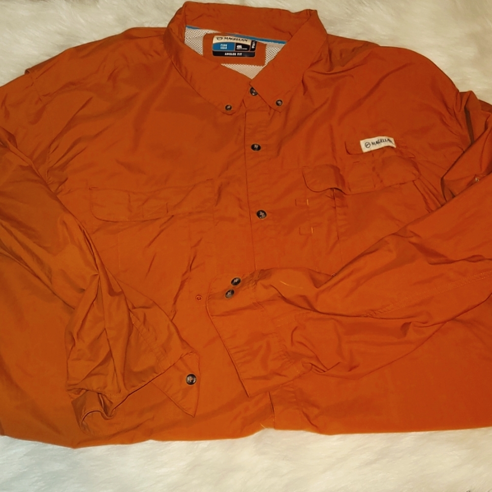 Magellan Mens MagWick Angler fit shirt